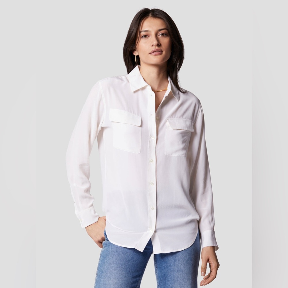 Equipment Signature Silk Shirt